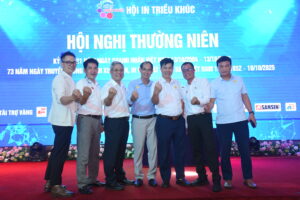 Các doanh nghiệp góp mặt tại sự kiện Hội In Triều Khúc